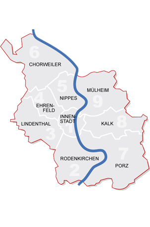 Veedel von Köln