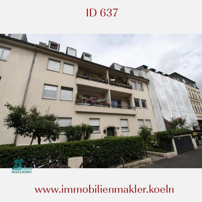 Vermietete Wohnung in 50735 Köln Riehl | 3 Zimmer, 67.00 m²